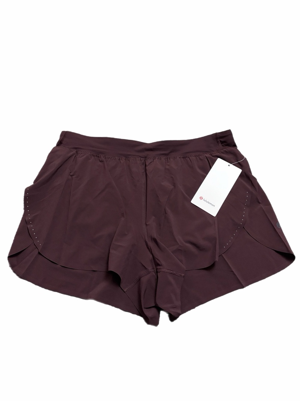 NWT Lululemon Fast & Free High-Rise Split Short 3" (Goodnight Plum) Size XL